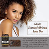 Its Pure Natural African Black Soap Bars with Activated Charcoal Pack of 3 Organic Raw Soap for Face Body Acne Treatment