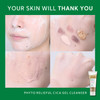THANKYOU FARMER Phyto Relieful Cica Gel Cleanser Real Cica Leaf Vegan AntiAcne pHBalancing Centella Asiatica for Soothin