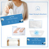 Charmyth Extra Thick Disposable Face Towel Disposable Makeup Removing Wipes 100 USA Cotton and 100 Organic Cruelty Free