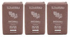 Sunaroma Soap Bar Patchouli 8 Ounce 236ml 3 Pack