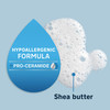 Lubriderm Daily Moisture Body Face Wash Hydrating Body Wash Moisturizing Facial Cleanser with ProCeramide Shea Butter to