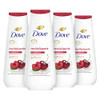 Dove Body Wash Revitalizante Cherry Chia Milk 4 Count for Renewed HealthyLooking Skin Gentle Skin Cleanser with 24hr Ren