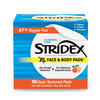 Stridex XL Face Body Pads 90 Count