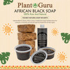 Raw African Black Soap Bar 8 oz 100 Pure Natural From Ghana Acne Treatment Aids Against Eczema Psoriasis Dry Skin Scars