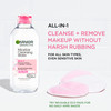 Garnier Micellar Cleansing Water Allin1 Makeup Remover and Facial Cleanser For All Skin Types 34 Fl Oz 100mL 1 Count Pac