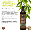 Earthly Body Hemp Seed Bath Shower Gel Mintastic Scent 8 oz Moisturizing Formula with Hemp Seed Oil Chamomile Hydrolyzed
