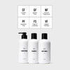 Public Goods Shower Essentials for Men and Women Natural Shampoo Conditioner Body Wash Made with Organic Essential Oils