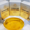 TURMERIC HONEY MILK SOAP Skin Brightening Soap All Natural Dark Spots Remover Acne Scars Face and Body 250 g 1