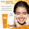 DERMAXGEN Vitamin C Facial Cleanser With Rose Hip Seed Oil and Aloe Vera Natural Pure and Organic Ingredients 50 oz 150
