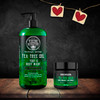 Viking Revolution Skin Cleaning Agent Tea Tree Kit for Men Tea Tree Oil Set with Body Wash Balm Hydrating Helps Athletes