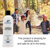 FRAGFRE Sensitive Skin Body Wash 16 oz Paraben Free Sulfate Free Body Cleanser Hypoallergenic for Delicate and Flaky Ski