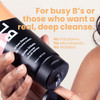 BLAQ Urban Daily Exfoliating Cleanser Activated Charcoal Face Wash with Aloe and Salicylic Acid for Blemishes Blackheads
