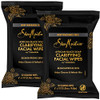 Shea Moisture Makeup Remover Face Wipes African Black Soap With Tea Tree Oil Calendula Removes Makeup Dirt to Clarify Oi