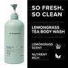 Blind Barber Lemongrass Tea Shower Gel for Men A Daily Sulfate Free Body Wash for Clean Hydrated Skin Refreshing Formula
