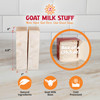 Goat Milk Stuff Goat Milk Soap OATMEAL MILK HONEY AllNatural Creamy Lather and Nourishing Soap Bar Handmade Box of 4