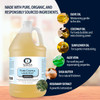 La Almona Pure Castile Liquid Soap UNSCENTED 1 Gallon Multipurpose Hands Face Body Laundry Dishes More For Sensitive Ski