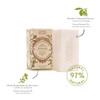 Panier des Sens Verbena Bar Soap Moisturizing Gentle Scented Soap Bar Natural Soap with Sweet Almond 97 Natural Ingredie
