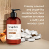 Soapbox Liquid Hand Soap Coconut Milk Sandalwood Gentle Moisturizing Hand Wash for Kitchen and Bathroom Vegan Cruelty Fr