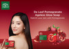 DE LEAF THANAKA Natural Pomegranate Bar Soap Vitamin E Anti Aging Ageless Glow Youthful Beauty Deep Cleansing Hydration