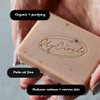 UPCIRCLE Cinnamon Ginger Chai Soap Bar 35oz Organic Vegan Cleanser For Face And Body French Pink Clay Glycerin Reducing