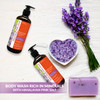 NATURAL SOLUTION Pink Salt Body Wash Relax Purifying Body Wash with Organic Lavender Oil 500 ml