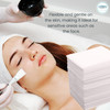 4x4 Biodegradable Esthetic Wipes 4 ply 200 per Pack Smooth Finish 100 Natural Rayon Recyclable Facial towelette