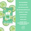 Petal Fresh Refreshing Cucumber Makeup Removing Cleansing Towelettes Gentle Face Wipes Daily Cleansing Vegan and Cruelty