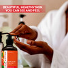 Natural Solution Body Wash Formulated with Organic Blood Orange Extracts with Himalayan Pink Salt Revitalizes Refreshing