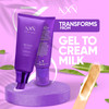 NXN GeltoMilk Facial Cleanser Gentle Daily Face Wash For Hydrating Dry and Sensitive Skin Fresh Scent 2 Fl Oz