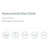 emerginC Rawceuticals Raw Cloth Reusable Facial Cloth EcoFriendly Face Wipe 2 Cloths
