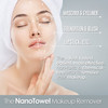 Nano Towel Makeup Remover Face Wash Cloth Remove Cosmetics FAST and Chemical Free Wipes Away Facial Dirt and Oil Like An