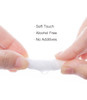 110ct HUNWEY Saline Wipes Cleansing Face Eye Wound Aftercare Swabs Unscented for Baby Aldult Travel Individual Packet