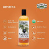 Vermont Castile Lemongrass Zen Soap Gentle Liquid Soap for Sensitive Skin Natural Body Wash Organic Hair Shampoo for Oil