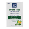 Kiss My Face EffortLess 3in1 Bar Soap Orange Thyme Probiotic Bar Soap for Face Hair and Body with Shea Butter Palm OilFr