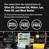 Tactical Soap AllNatural Mens Soap 3 bars PheromoneInfused for Attraction Exfoliating Manly Bar Soap 100 Natural Made in
