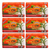 ASANTEE Papaya Rice Milk with Honey Cleansing Soap 125 Grams 6Pack