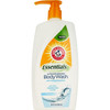 Arm Hammer Essentials Ultra Replenishing Body Wash Clear Water 32 Ounce
