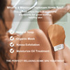 Moroccan Hammam Spa Rejuvinating Ritual Beauty Skincare Kit 6 piece Moroccan Black Soap Body Clay Argan Oil Pure Natural
