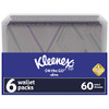 Kleenex Everyday Tissues Wallet 6 10count packs