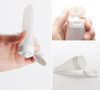 12PCS 100ML33oz Empty Clear Refillable Cosmetic Soft Tube Squeeze Bottle With Flip Cap Makeup Container Shampoo Facial C