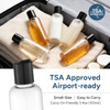 owlyee Travel Bottles for Toiletries 34 oz TSA Approved 5 Pack Leak Proof Travel Size Containers Clear Squeezable Plasti