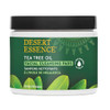 Desert Essence Tea Tree Oil Facial Cleansing Pads Makeup Remover Facial Cleanser Toner with Organic Lavender Chamomile T