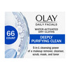 Olay Makeup Remover Wipes Daily Facials Deep Clean Face Cleanser for Normal to Oily Skin Alcohol Fragrance Free Soft Fac
