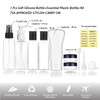 YICTEK Empty Plastic Travel Bottles Containers for Toiletries TSA Approved Travel Size Toiletries Bottles Kit for Liquid