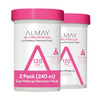 Almay Makeup Remover Pads Micellar Gentle Hypoallergenic FragranceFree Dermatologist Ophthalmologist Tested 2 pack