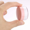 Refillable Cosmetic Sample Jars 100 Pack 10g 035oz Pink Small Travel Containers with Lids 10 Mini Makeup Spatulas BPA Fr