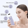 GUGUG Skin Scrubber Face Spatula Skin Spatula Pore Cleaner Blackhead Remover Tools for Facial Deep Cleansing4 Modes Purp