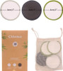 Chloven 30 Pack Reusable Makeup Remover Pads Bamboo Cotton Rounds for Toner Washable EcoFriendly for All Skin Types with