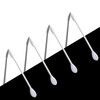 Precision Makeup Cotton Swabs DoubleEnded XL Cotton Buds with Pointed and Flat TipsExtra Large Cotton Tips ApplicatorExc