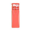 Rnker Reusable Swabs Silicone Cotton Swabs Rough Friction QTip for Ears Cleaning Love Shape QTip for Cosmetic makeup for